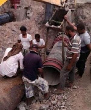 شاهد بالصور .. اول إنجازات إعادة إعمار عدن