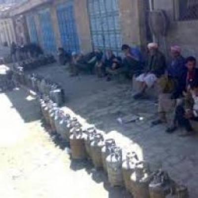 توزيع 1200 اسطوانة غاز لصنعاء والأمانة يومياً