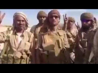بالفيديو.. شاهد ماذا قال "هاشم الأحمر" من مفرق الجوف مأرب بعد السيطرة على مديرية الحزم
