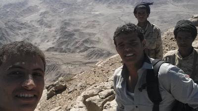 شاهد اول صورة للمقاومة في اعلى جبل الصلب المطل على اول مديريات صنعاء