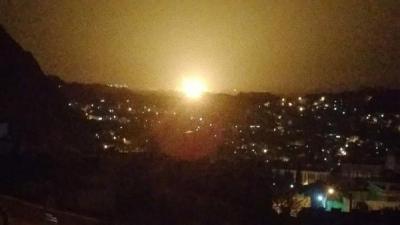 تفاصيل الإنفجارات العنيفة والغير مسبوقة فجر اليوم في العاصمة صنعاء