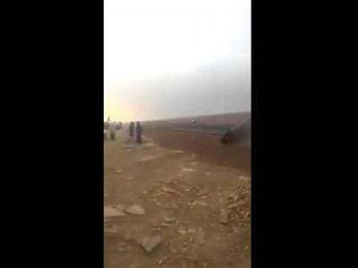 شاهد بالفيديو : إنتحار مفحط سعودي أمام جمهوره