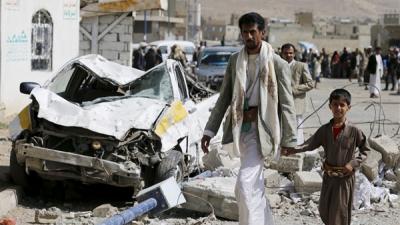 انفجار عنيف يُسقط قتلى وجرحى في إب