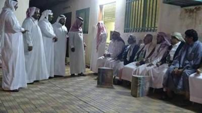 الجالية اليمنية في السعودية تقدم واجب العزاء لأسرة العميد أحمد عسيري 
