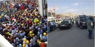 شاهد بالفيديو : مكة المكرمة تشهد فوضوى وأعمال شغب اليوم
