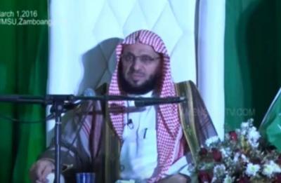 شاهد آخر فيديو للشيخ عائض القرني قبل محاولة إغتيالهِ بوقت قصير