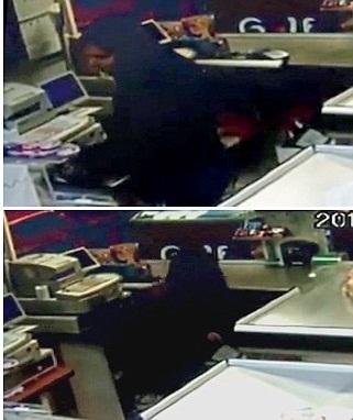 بالفيديو : امرأة تعمل 4 ساعات في متجر لتسرقه