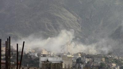 معارك عنيفة وانفجارات تهز تعز - تفاصيل
