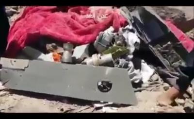 شاهد أول فيديو للطائرة الاماراتية التي سقطت في عدن