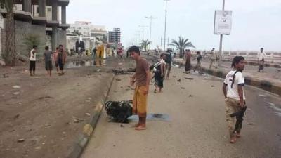 كشف المستور عن الجهة المسئولة وراء تفجير سيارة مفخخة امام وزارة الخارجية في عدن 