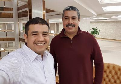 شاهد بالصورة : أول ظهور لبحاح عقب إقالته من رئاسة الحكومة