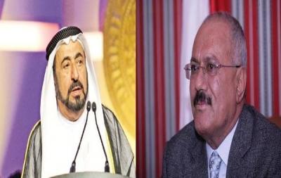 حاكم إماراتي يوضح حقيقة ما نسب إليه حول أصل الرئيس السابق علي صالح