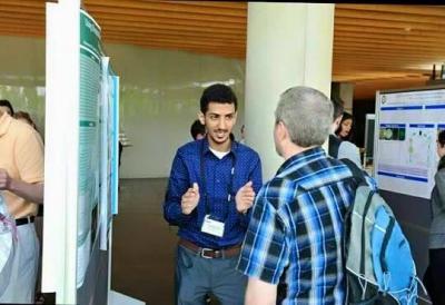 لأول مرة : طالب يمني يمثل جامعة أمريكية مشهورة في مؤتمر علمي يضم 83 جامعة