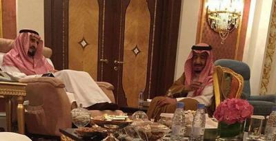 شاهد بالصورة : إلى اين ذهب الملك سلمان مساء امس ؟!