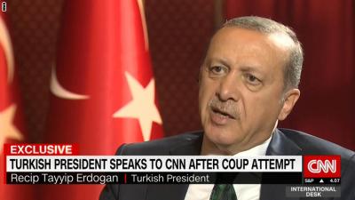 "أردوغان" يكشف عن اللحظات الأولى بعد تلقيه أنباء الانقلاب وتحركه لمطار إسطنبول