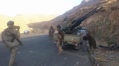الجيش الموالي لهادي يعلن سيطرته على مواقع جديدة شرق صنعاء