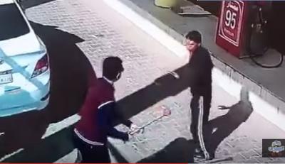 الشرطة السعودية تطيح بالشاب السعودي المعتدي بالضرب على عامل محطة الوقود
