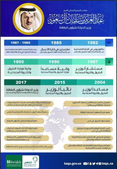 تعرف على نجل الملك سلمان الذي عينه والده وزيرا للطاقة السعودية 