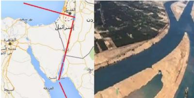 هآرتس: إسرائيل تبدأ شق قناة بديلة عن قناة السويس خلال سنة