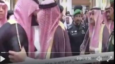 شاهد بالفيديو : القناة الاخبارية السعودية كيف تثني على امير قطر الشيخ تميم بسبب تهنئته لولي العهد محمد بن سلمان