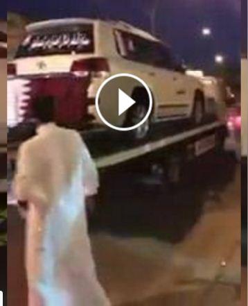 شاهد بالفيديو : الهدية التي ارسلها قطريون لمواطن كويتي اطلق اسم (قطر) على مولودته