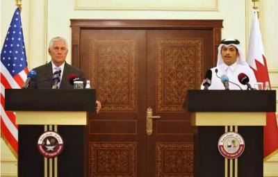 هذه هي بنود خريطة تيلرسون للمصالحة الخليجية بين قطر والسعودية واخواتها