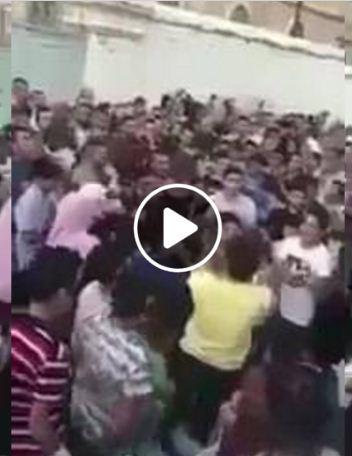 شاهد بالفيديو مظاهره في القدس تطالب بإسقاط آل سعود