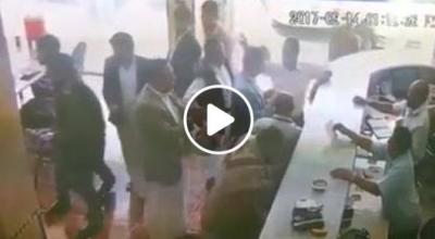 اليمن: شاهد بالفيديو سرقة اليوم الخميس بصنعاء مطعم الرباش شارع المقالح الاربعين (شاركوا للتعرف على اللص)