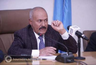 اليمن : الرئيس السابق علي عبدالله صالح نحن جنود الحرمين الشريفين وجنود الاراضي المقدسة (نص الكلمة)