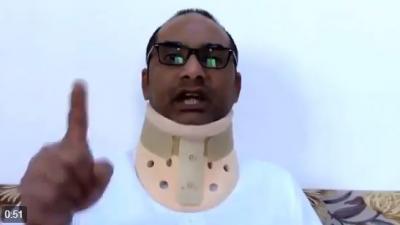 شاهد بالفيديو العنزي الجندي السعودي المصاب احالوه لجمعية خيرية لعلاجة وماذا قال لمحمد بن سلمان