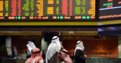 تزامنا مع اعتقالات الامراء ورجال الاعمال هبوط البورصة السعودية اليوم الى 2.92%