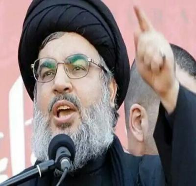 حسن نصر الله يعلق على الصاروخ اليمني الذي وصل الى الرياض ومن قام بتطويره
