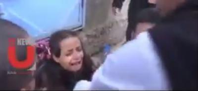 هذا المشهد ليس في فلسطين انه باليمن اليوم بصنعاء يدمي القلب قبل العين (السعودية)