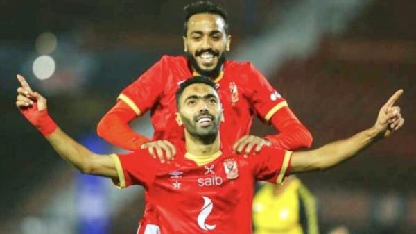 بسبب محمد أبو تريكه:لاعبي الأهلي المصري الشحات وكهربا يدفعان غرامة مالية ويواجهان الحرمان من مباراة الخميس مع البرازيل