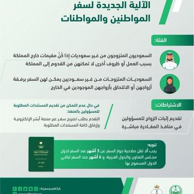 قرار هام للجوازات السعودية يتعلق بالمتزوجين من أجانب!
