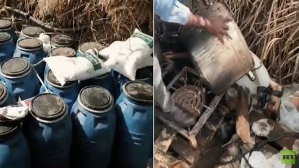 غضب في السعودية بعد نشر أمانة الرياض فيديو حول ضبط  مصنع للخمورفي أحد الأودية!