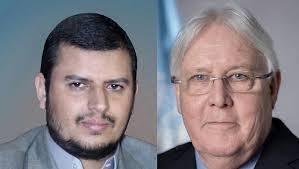 جماعة الحوثي ترفض مقابلة"غريفيث"وتؤكد وجود تواصل مع أمريكا عبر وسيط!