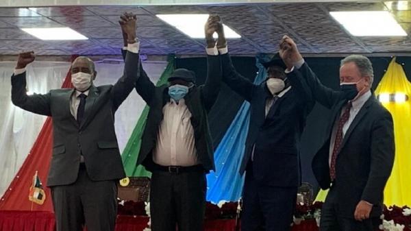 الحكومة السودانية توقع اتفاق مبادئ مع الحركة الشعبية لتحرير السودان ومن ضمنها فصل الدين عن الدولة