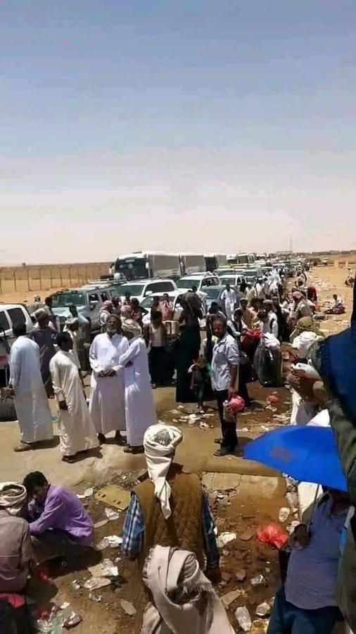  معاناة اليمنيين على الحدود بسبب سيارات الدفع الرباعي تتفاقم، وبيان أمريكي يندد(تفاصيل)