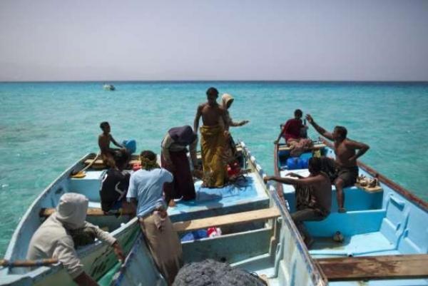 السلطات الأرتيرية  تفرج عن 19صياداً يمنياًً كانوا محتجزين لديها