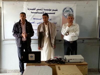 الدعم النفسي في دورة لارقى بتعز
