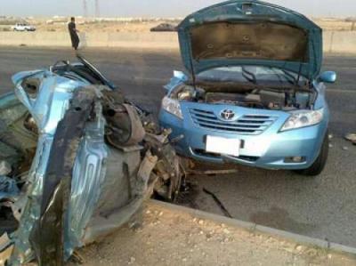 وفاة وإصابة 16 شخصاً بحوادث مرورية يوم امس فقط
