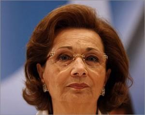 سوزان ثابت تهدد بكشف فضائح جنسية في حالة محاكمة مبارك