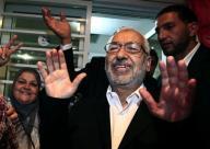  راشد الغنوشي يقول "تونس للجميع" بعد فوز حزبه في الانتخابات 