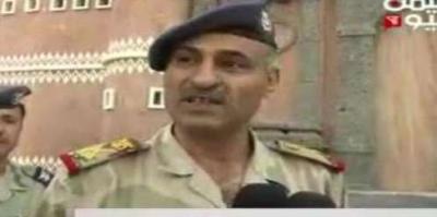 اللواء  الاحمر في أول ظهور إعلامي: سأظل جندياً مخلصاً للوطن والقيادة